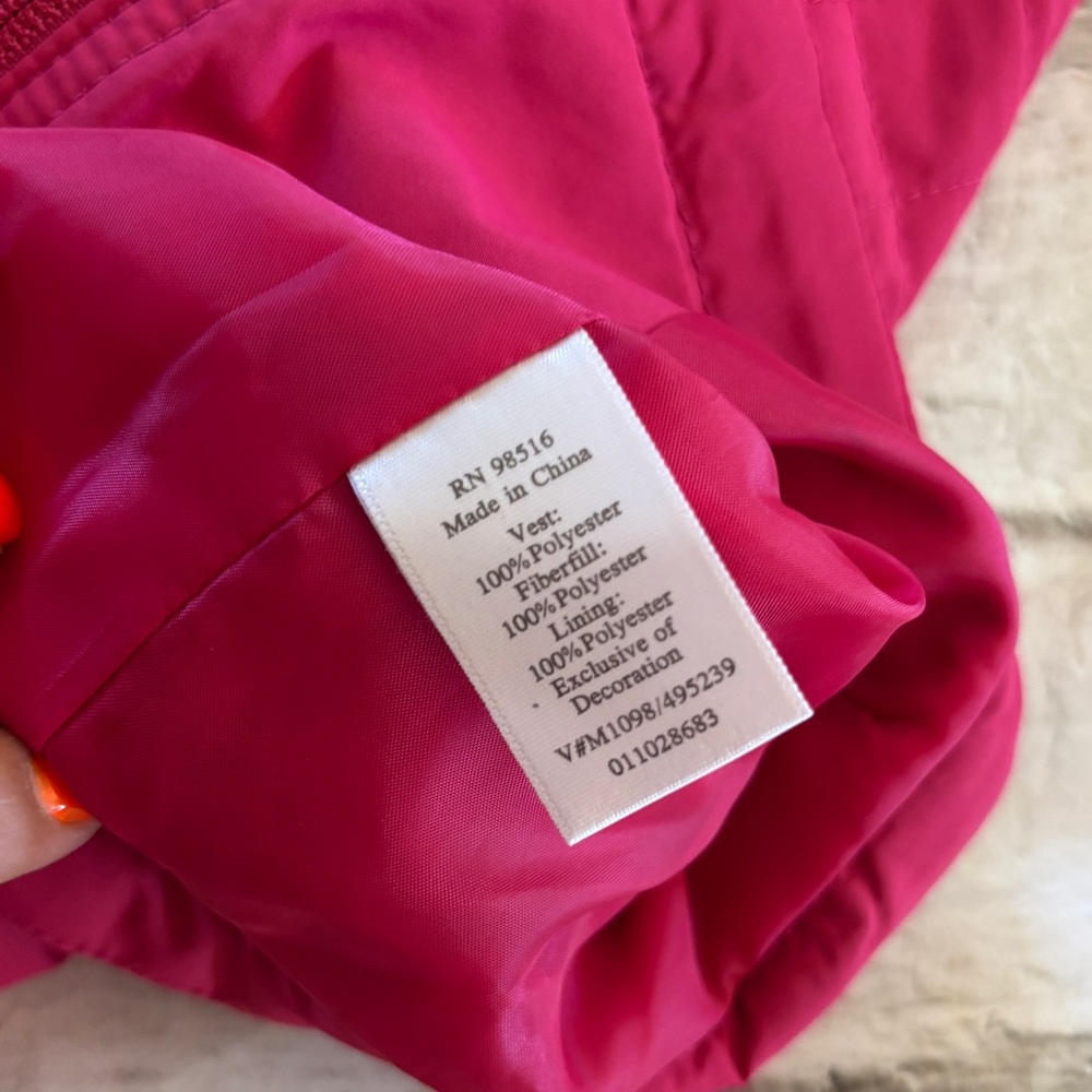 Coldwater Creek Pink Vest - Picture 5 of 8